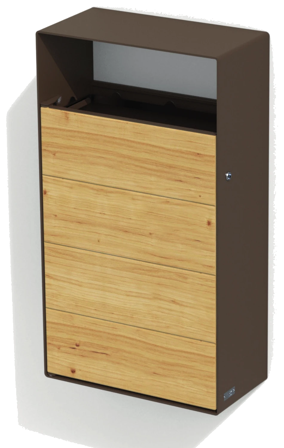 Eight Wall Wood Bin