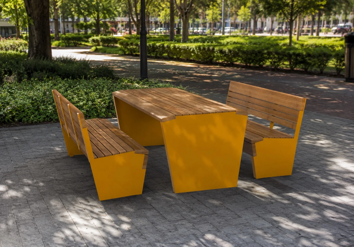 Pelmo Bench — detail 3